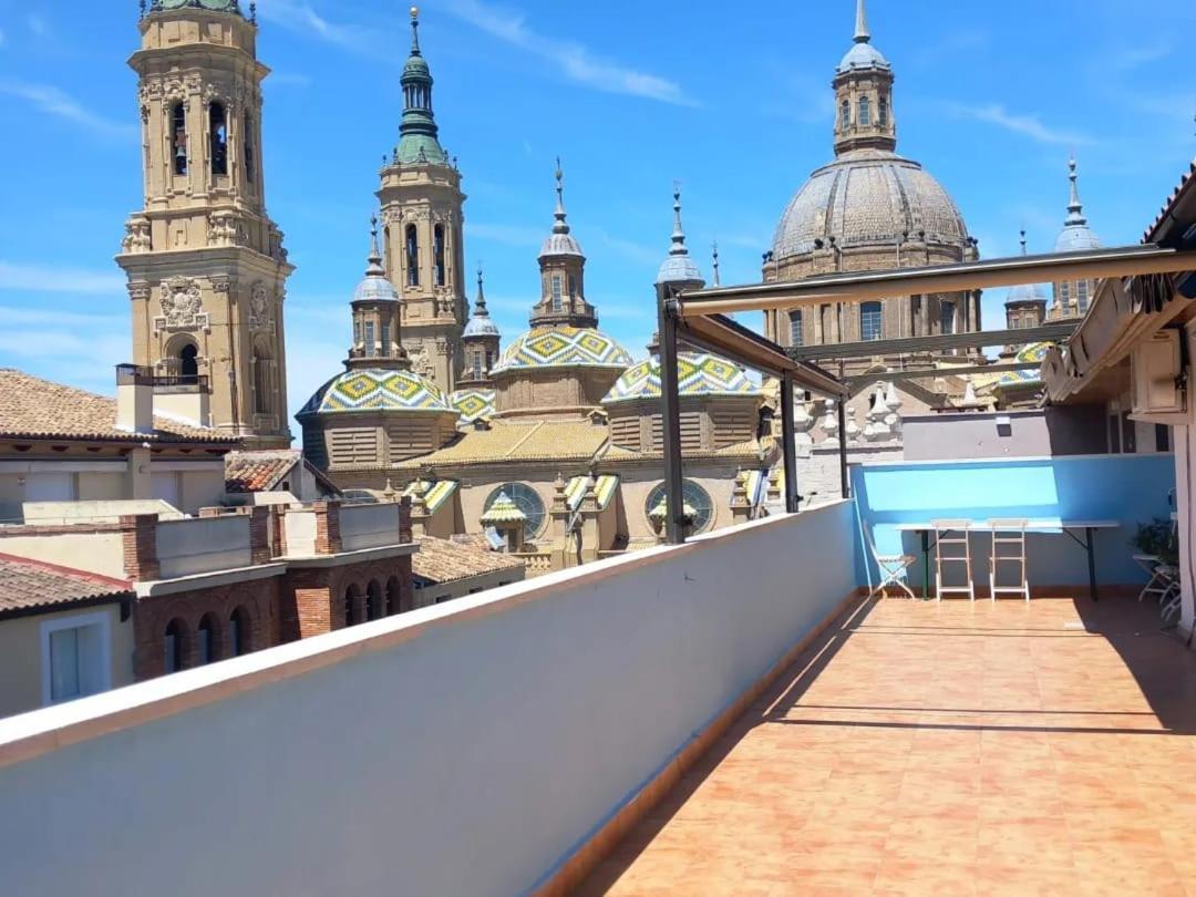 Апартаменты La Terraza Del Pilar Сарагоса Экстерьер фото